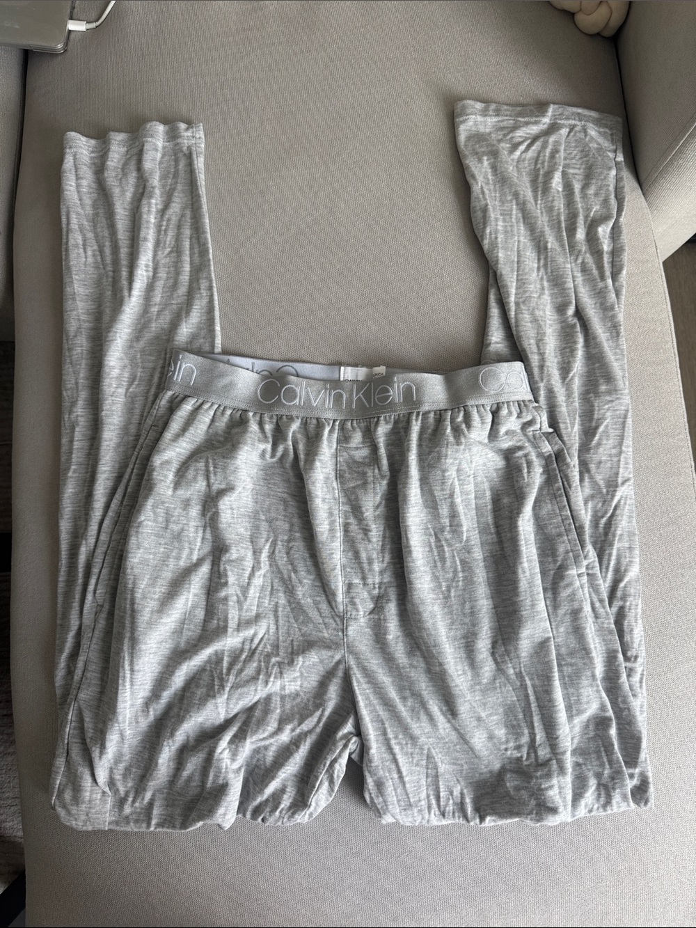Calvin Klein Light Gray women’s Lounge Joggers